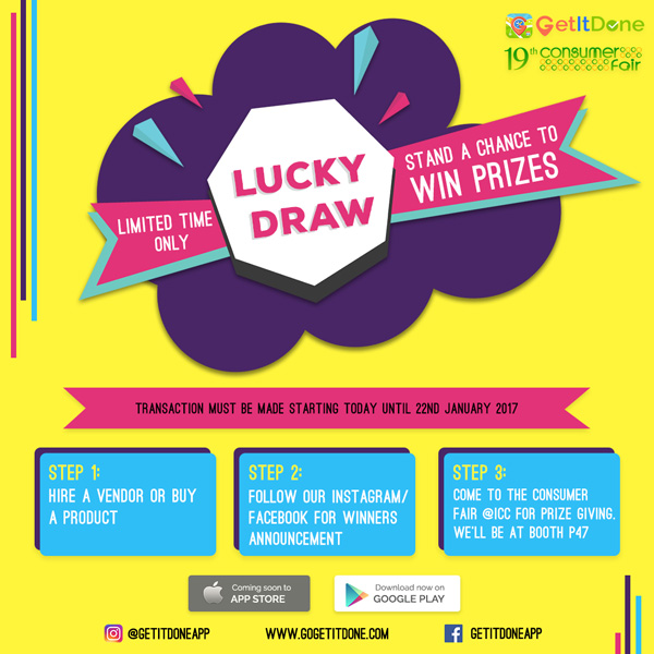 “get It Done” Lucky Draw
